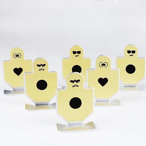 6*yellow steel targets