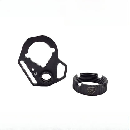 Black metal brake