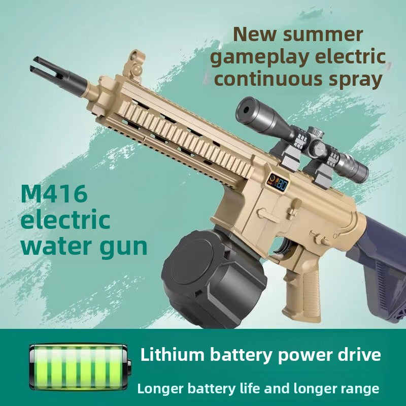 Electric continuous spray