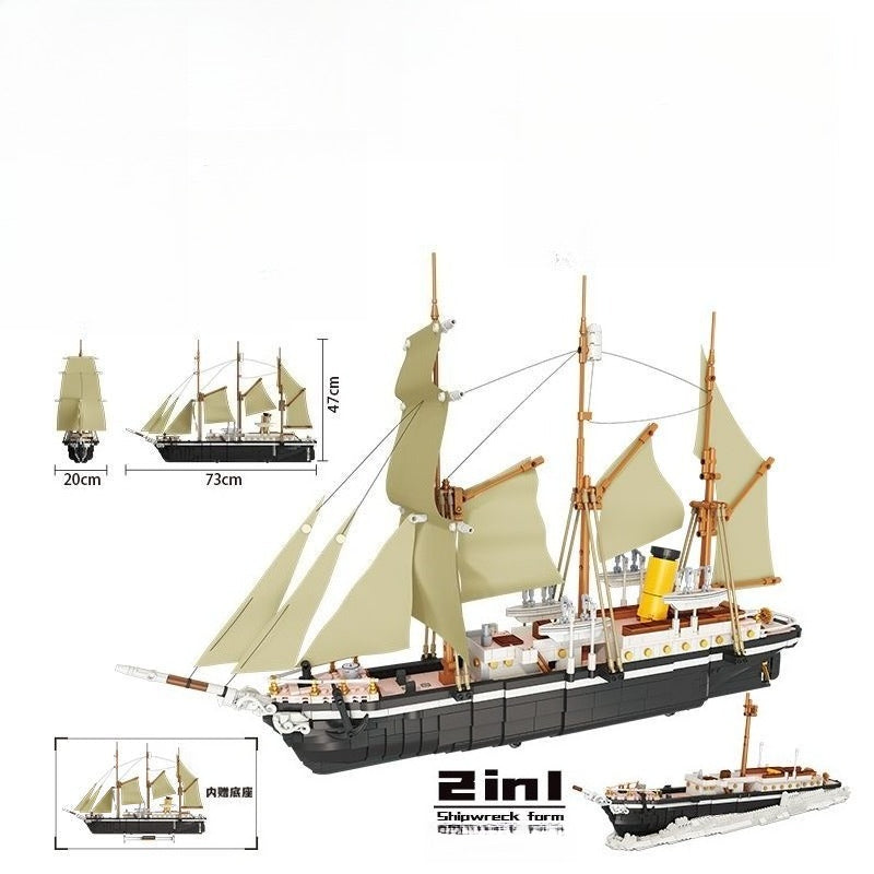 endurance-sailboat-building-blocks-model