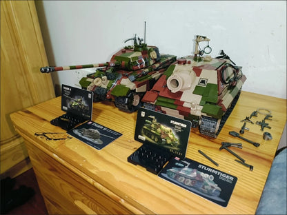 WWII Germany SturmTiger Limited Edition Tank Building Block Set