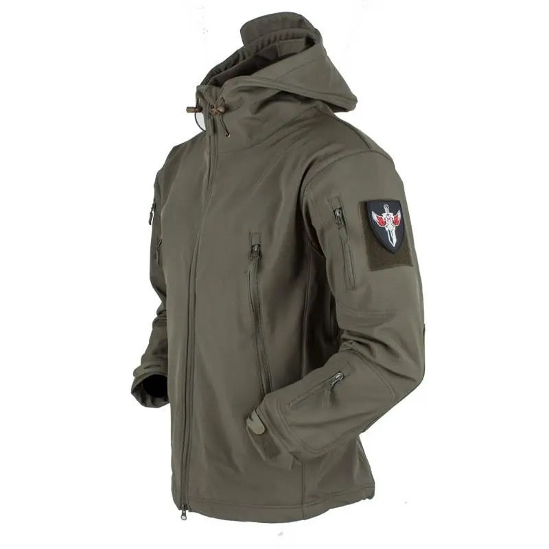 green-military-jacket