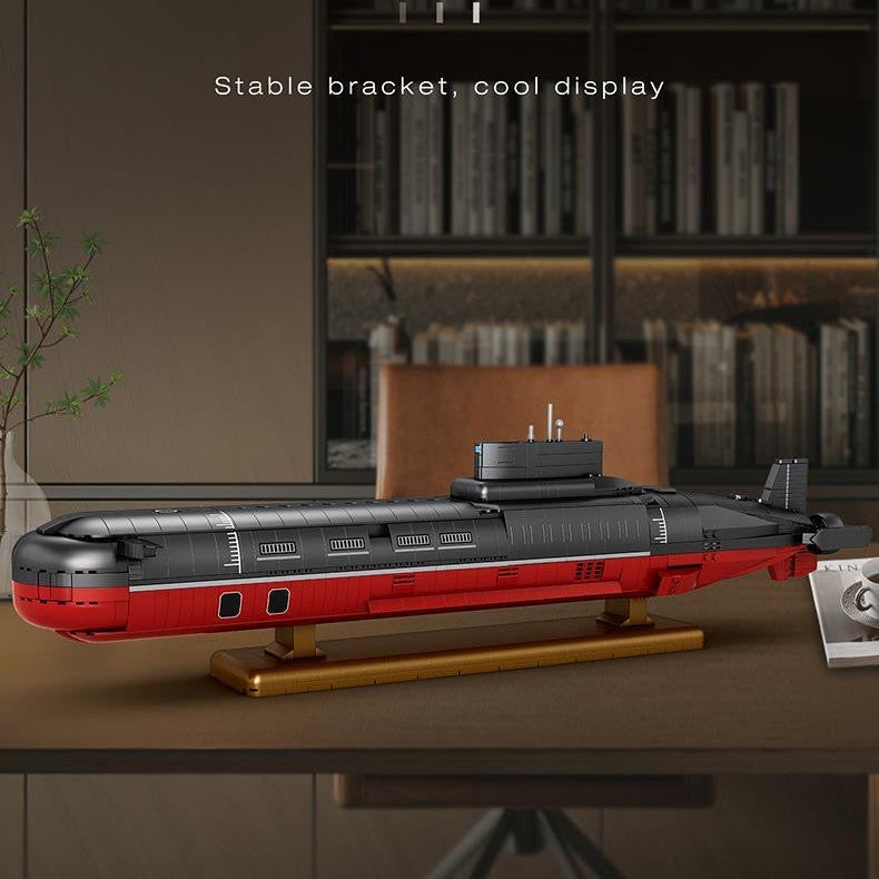 shark-941-submarine-building-block-model