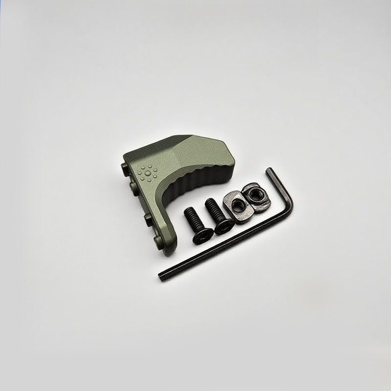 green-metal-handstop