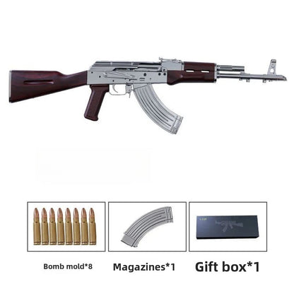 Silver AK47 model