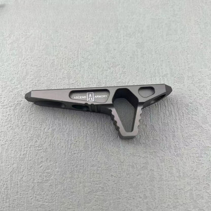 Brown metal hand block