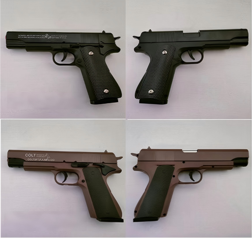 1911 Quick-release Semi-automatic Shell Ejection Soft Bullet Gun