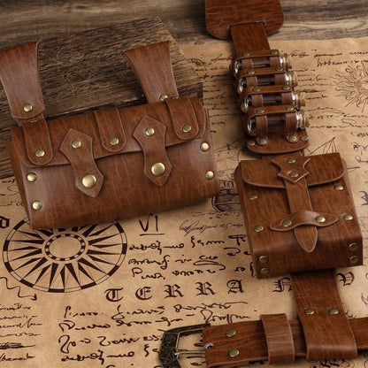 Medieval Nordic Viking Belt Pouch