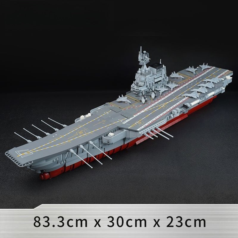 keeppley-shandong-aircraft-carrier-building-blocks-size