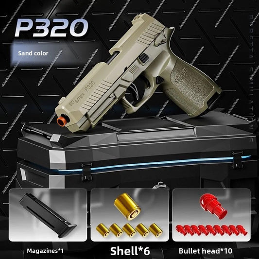 P30 sand color soft bullet gun