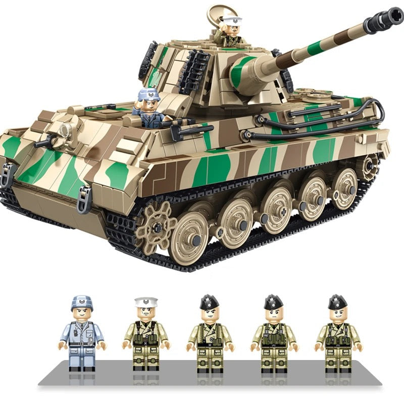 wwii-king-tiger-heavy-tank-building-block