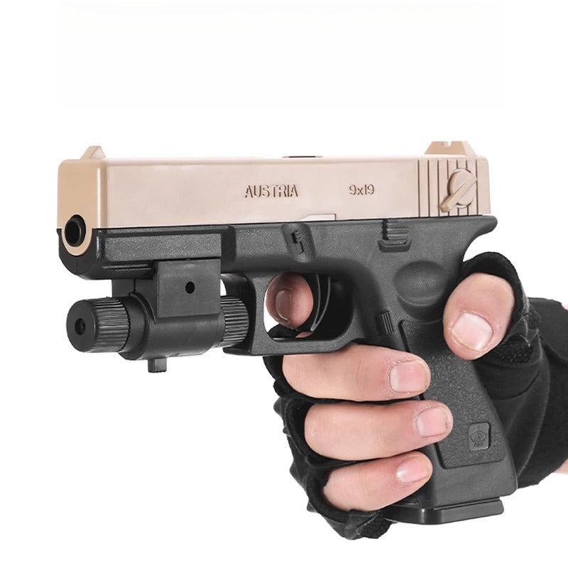 Manual gel blaster