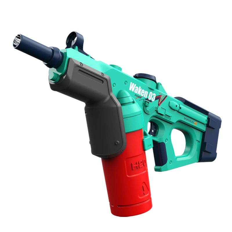 Green electric water gun