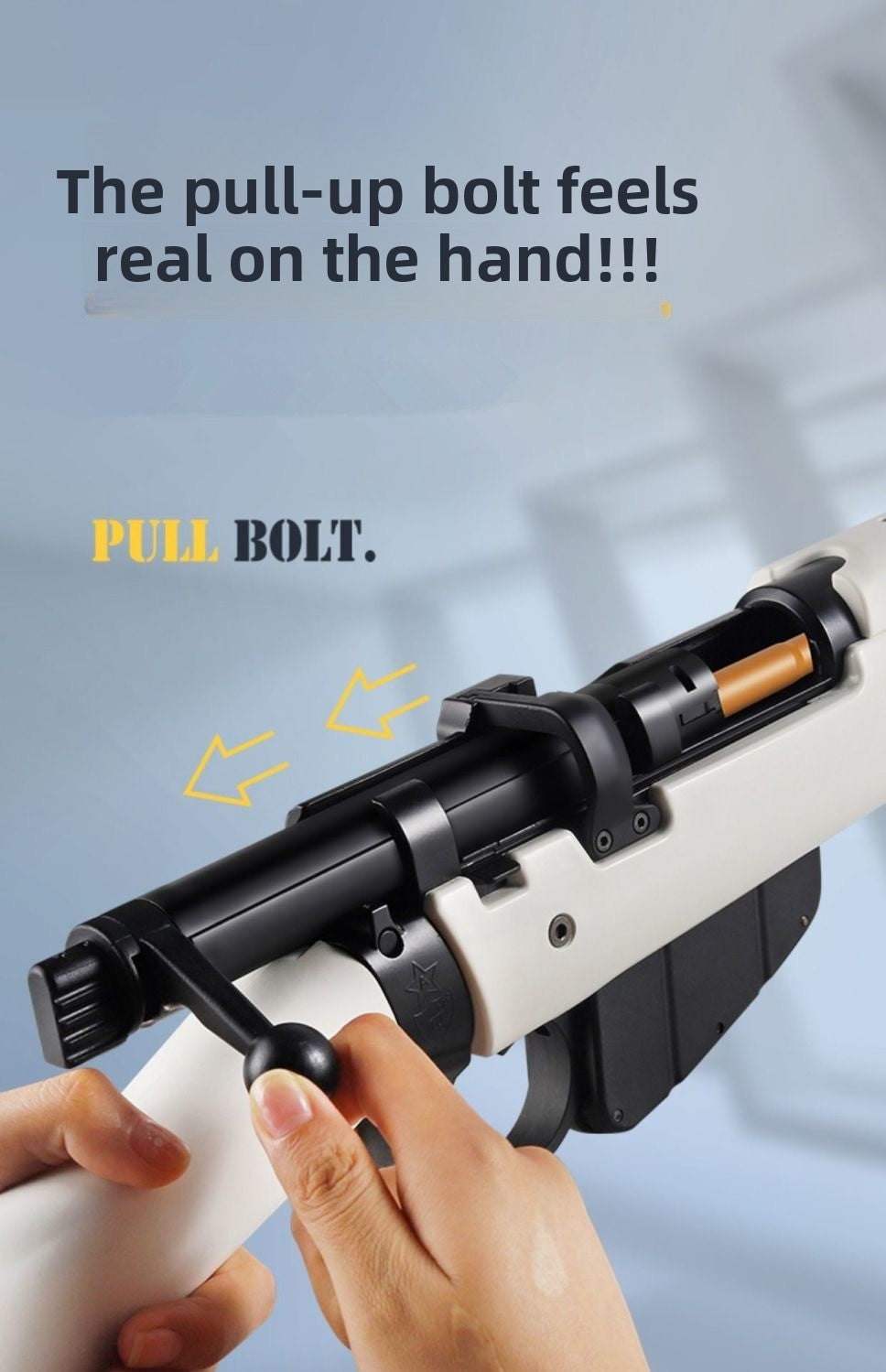 Top-spin pull bolt