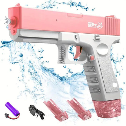 Pink water gun