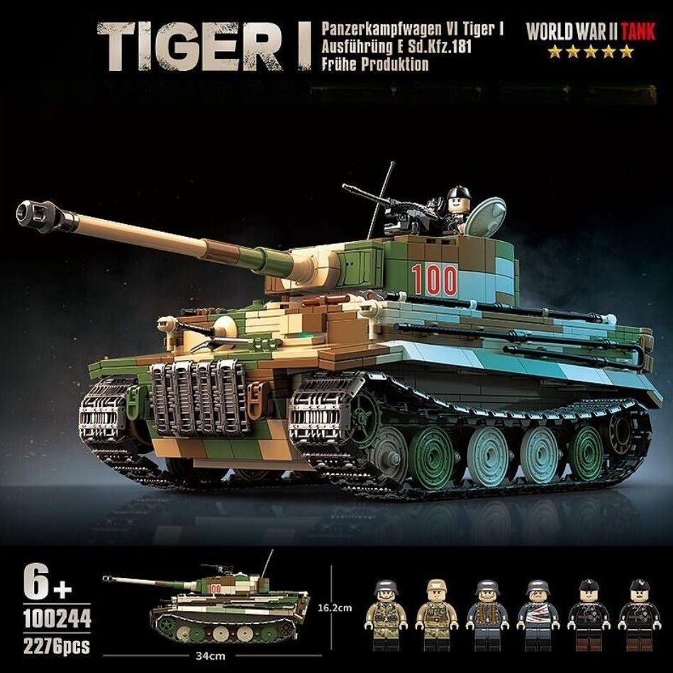 germany-tiger-1-tank-brick-set