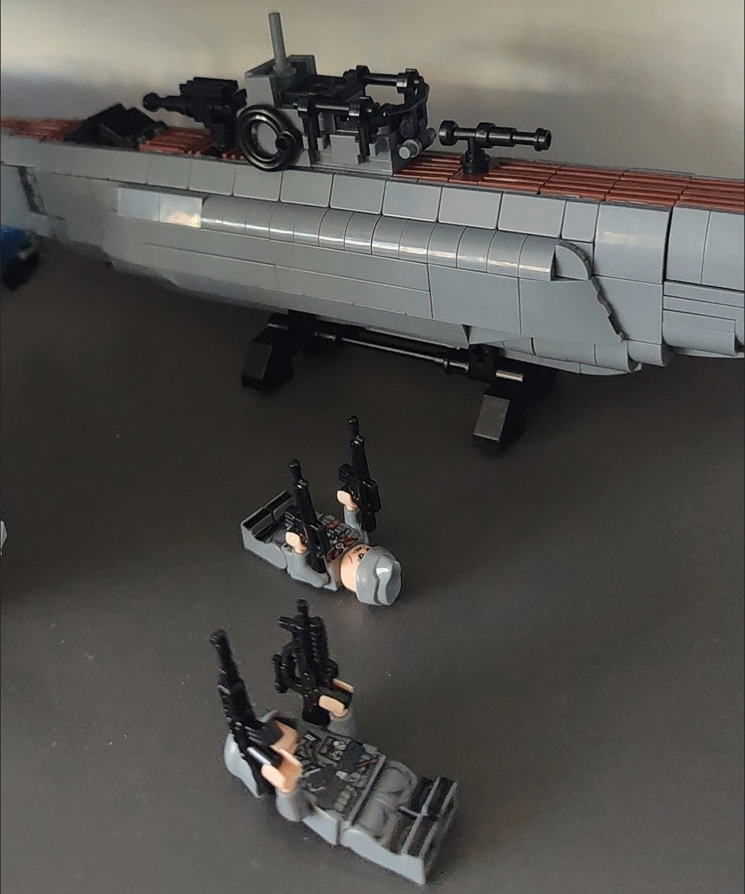 WWII German U-boat Military Building Block Toy