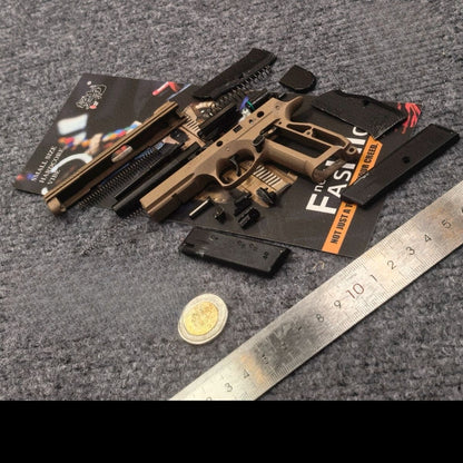 GQH CZ75 Full Metal Toy Gun Model Keychain