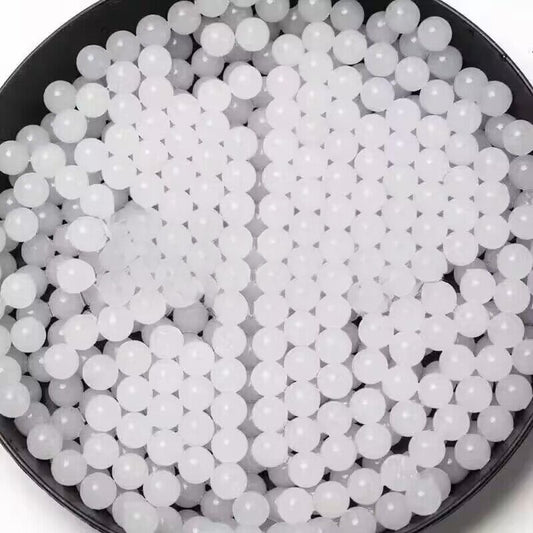 180-300 FPS 7.3mm Milky White  Gel Balls（5 Packs）