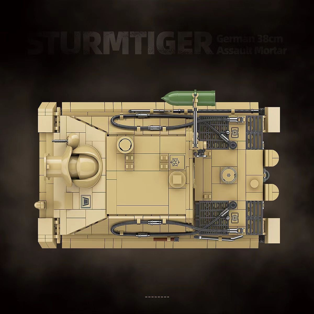 sturmtiger-tank-model