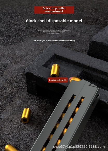 Quickly lower the magazine