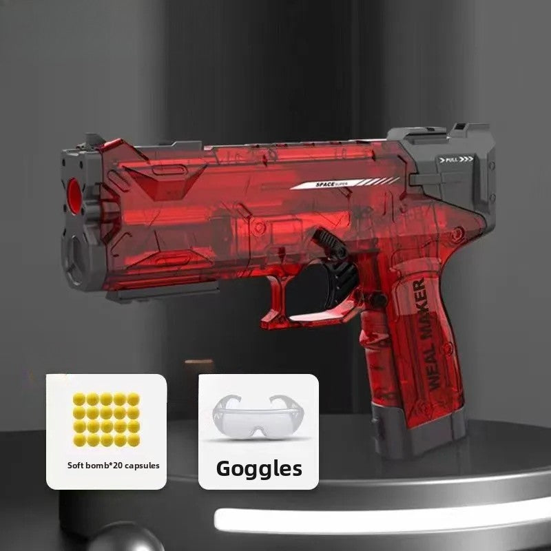 red-transparent-soft-bullet-gun