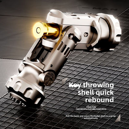 Folding ejection shell