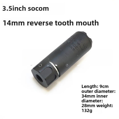 9CM black silencer