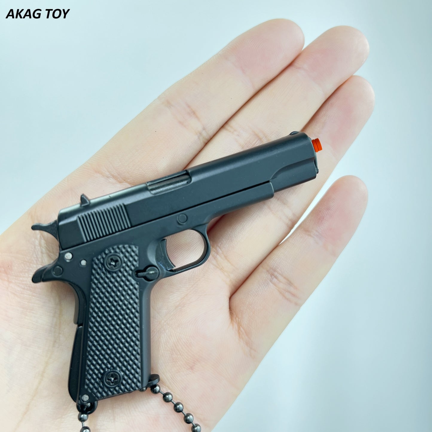 Mini 1911 Pistol Keychain