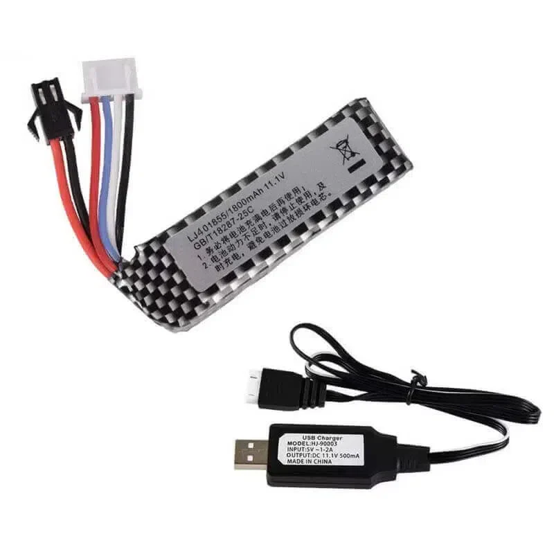 11.1v battery with charger