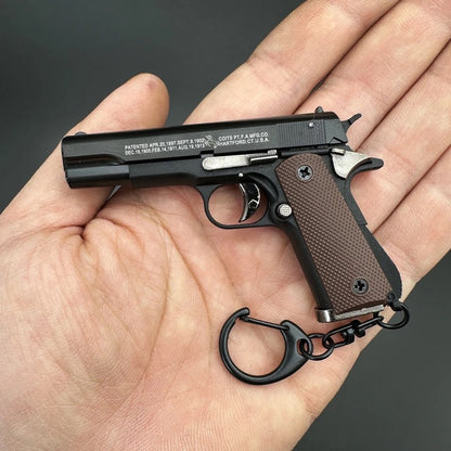 black-colt-1911-metal-toy-model