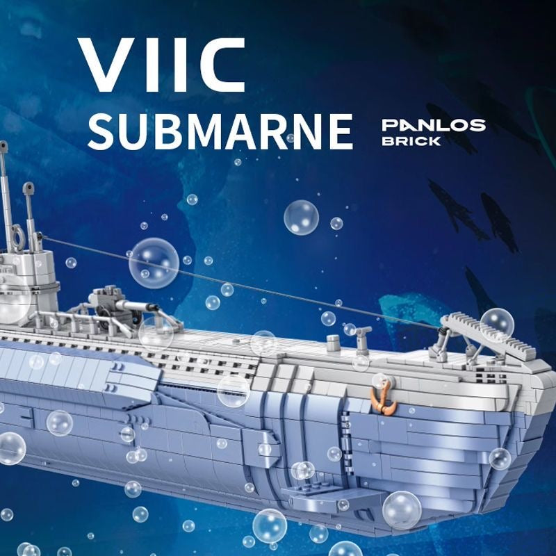 wwii-viic-u-552-submarine-military-building-blocks