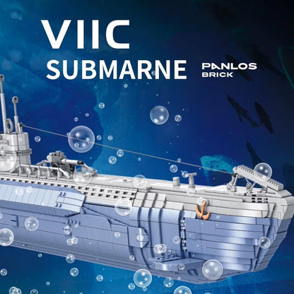 wwii-viic-u-552-submarine-military-building-blocks