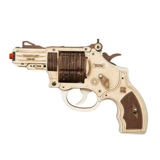 Wooden revolver