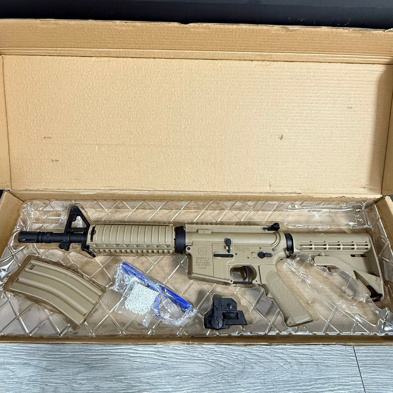 Tuying M4 CQB Metal Gear Fire Control Gel Ball Toy Gun