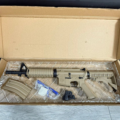 Tuying M4 CQB Metal Gear Fire Control Gel Ball Toy Gun