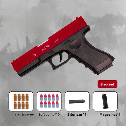 red soft bullet gun