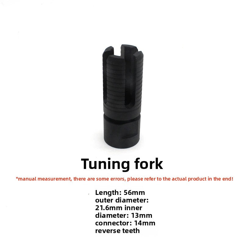 Tuning Fork Flash Hider