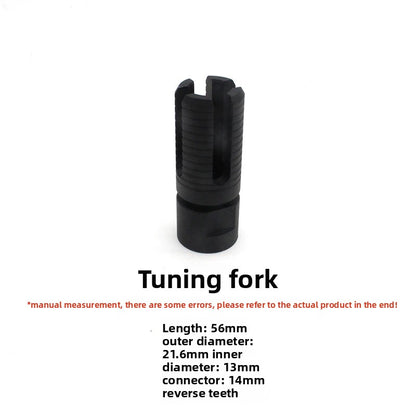 Tuning Fork Flash Hider