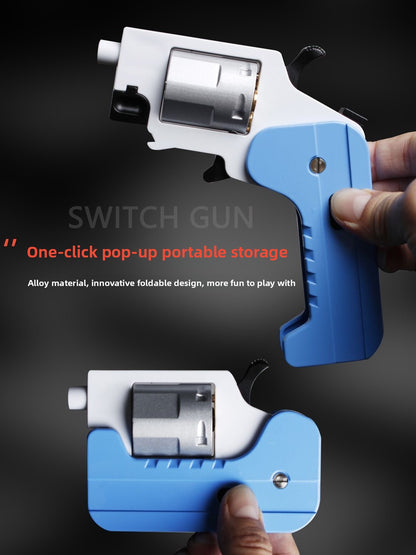 One-touch pop-up for portable storage