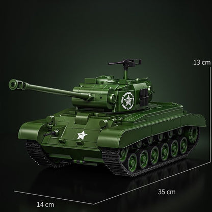 wwii-american-m26-pershing-heavy-tank-size