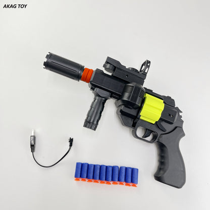 Black green revolver