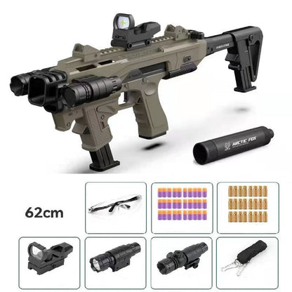 DIY sand color model soft bullet gun