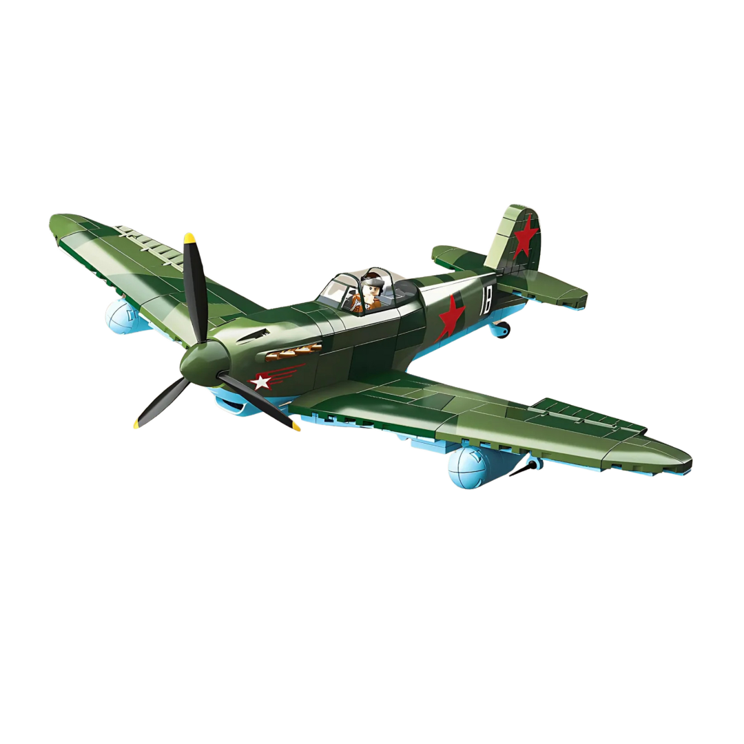 yak-1b-fighter-building-block-toy
