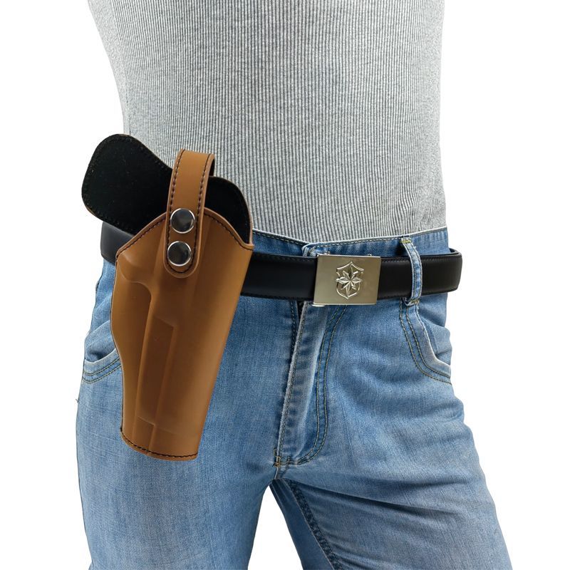 toy-gun-cowhide-leather-holster