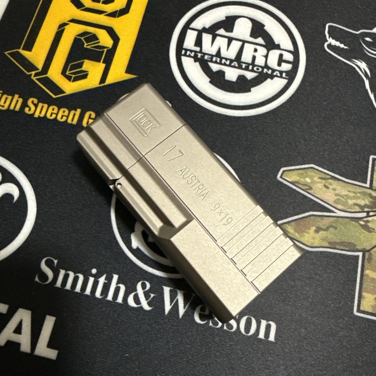 G***K G17 Metal Windproof Thickened Kerosene Lighter