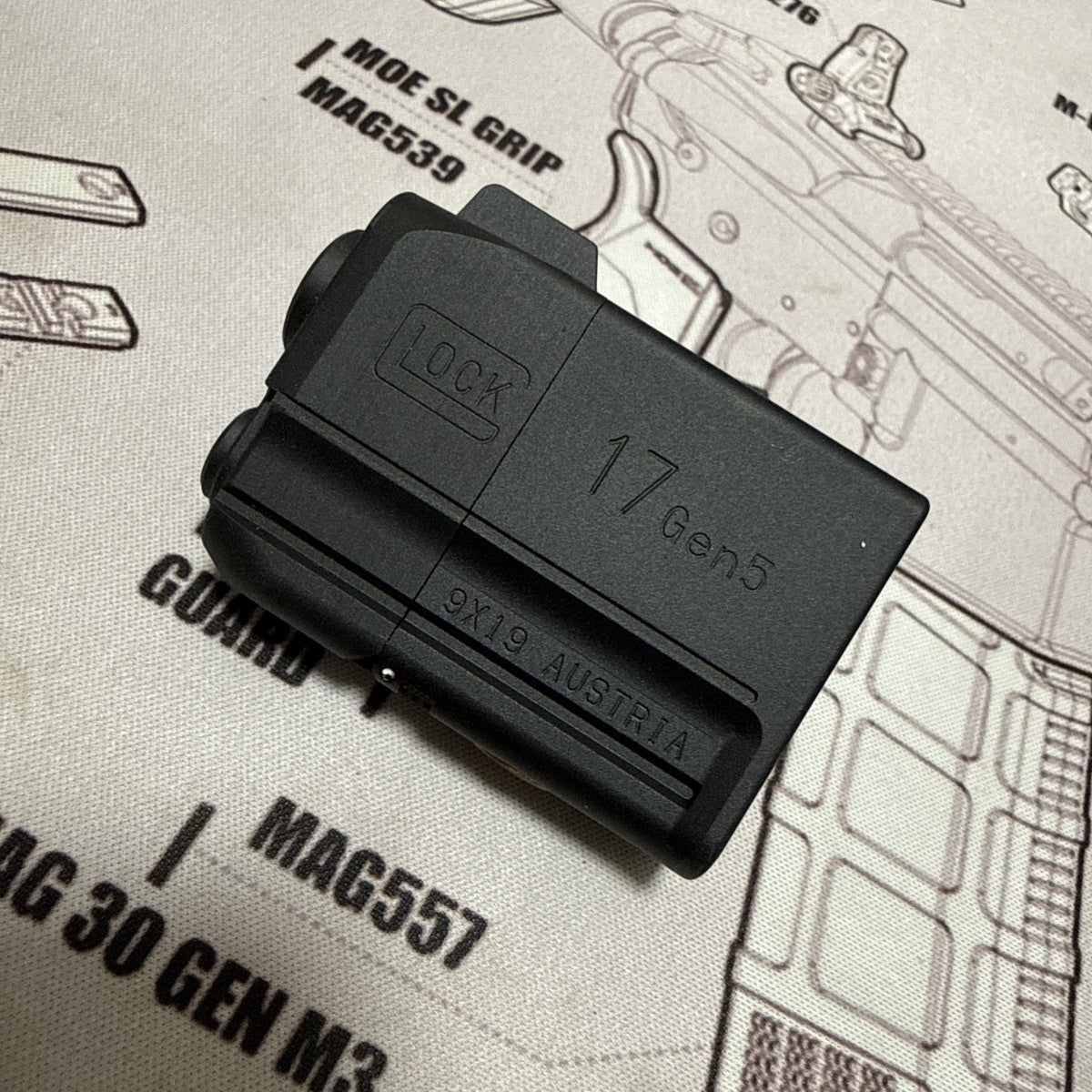 G***K G17 Metal Windproof Thickened Kerosene Lighter