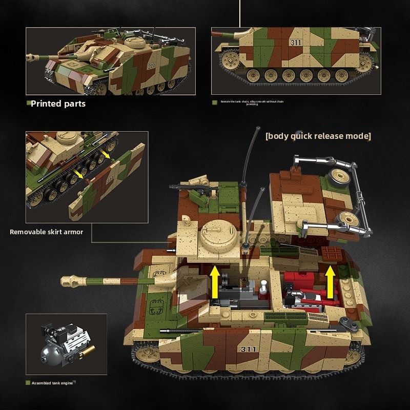 stug-iii-g-tank-structure