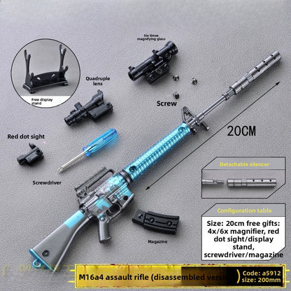 20cm-m16a4-blue-model