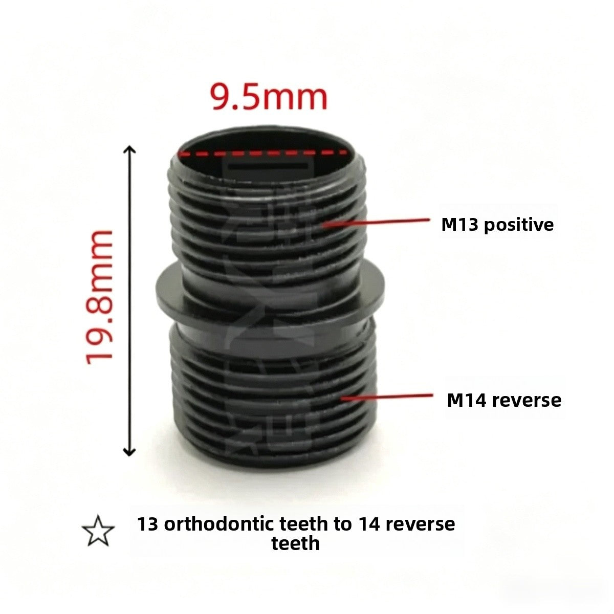 UDL P320 14mm CCW Metal Adapter